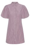 A-View - Kjole - Lona Stripe Dress - Lavendel