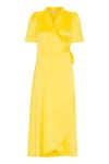 A-View - Kjole - Peony Wrap Dress - Yellow