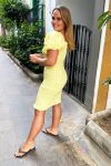 A-View - Kjole - Rikko Dress - Yellow 