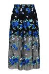 A-View - Nederdel - Fuschia Skirt - Black/Blue