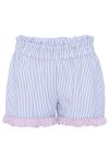 A-View - Shorts - Salvador Shorts - Blue Stribe With Purple