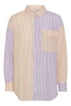 A-View - Skjorte - Mila Shirt - Purple/Yellow