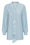 A-View - Skjorte - Roxy Long Shirt - Light Blue