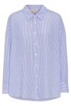 A-View - Skjorte - Sonja Shirt - Blue/white