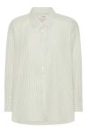 A-View - Skjorte - Sonja Shirt - 068 - Green/White