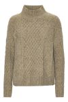 A-View - Strik - Uvenas New Pullover - Dusty Green