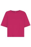 A-View - T-shirt - Sila T-shirt - Magenta