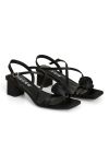 Pieces - Sandal - Kamma Heel - Black (Levering midt april)