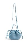 Pieces - Taske - Balloon Denim Bag - Light Blue Denim