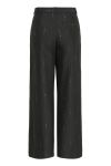 Gestuz - Bukser - GZadira MW pants - Dark grey melange 
