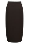 A-View - Nederdel - Annali Midi Skirt - Dark Brown