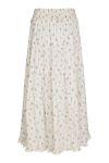 Neo Noir - Nederdel - Asta Small Blossom Skirt - Creme