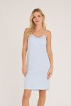 A-View - Kjole - Slip Dress - Light Blue (levering slut marts/start april)