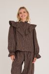A-View - Skjorte - Darcy Shirt - Brown/Sand