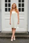 A-View - Kjole - Emily Strap Dress - Pale Yellow (Levering midt maj)