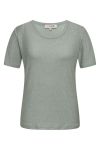 A-View - T-shirt - Eva Short Sleeve Top - Mint