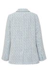 A-View - Blazer - Diana Bouchle Blazer - Light Blue