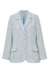A-View - Blazer - Diana Bouchle Blazer - Light Blue