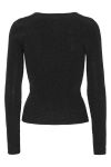A-View - Bluse - Alexandra Knit Blouse - Black