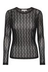 A-View - Bluse - Evalla Blouse - Black