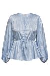 A-View - Bluse - Luna Blouse - 282 - Light Blue