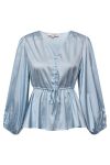 A-View - Bluse - Luna Blouse - 282 - Light Blue New