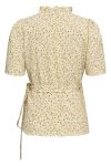 A-View - Bluse - Peony Wrap Blouse - Light Yellow