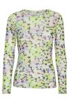 A-View - Bluse - Silka Blouse - Green Flowers