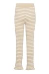 A-View - Bukser - Kira Knit Pant - Beige/Off white