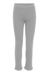 A-View - Bukser - Miro Knit Pant - Light Grey Melange