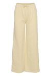 A-View - Bukser - Olga sweat pant - Pale yellow