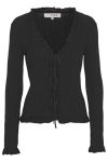 A-View - Cardigan - Fabian Tie Cardigan - Black