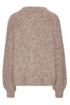 A-View - Cardigan - Patrisia Solid Knit Cardigan - Light Brown
