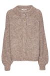 A-View - Cardigan - Patrisia Solid Knit Cardigan - Light Brown