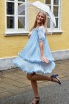 A-View - Kjole - Daisi Dress - Light Blue