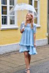 A-View - Kjole - Daisi Dress - Light Blue