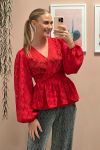 A-View - Bluse - Feani blouse - Red