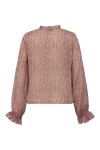 A-View - Bluse - Flounce Blouse - Old Rose