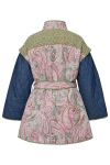 A-View - Jakke - Katie Quilt Jacket - Denim/Print