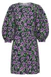 A-View - Kjole - Anni Dress - Blue/Purple/Green print