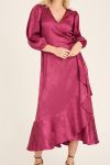 A-View - Kjole - Camino Dress - Cabernet