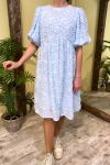 A-View - Kjole - Feana Dress - Light Blue