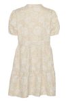 A-View - Kjole - Ida Short Sleeve Dress - Sand