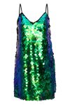 A-View - Kjole - Linella Dress - Green/blue