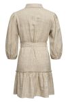 A-View - Kjole - Linen Dress - Light Sand