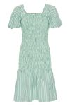 A-View - Kjole - Rikka Stripe Midi Dress - Green