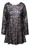 A-View - Kjole - Sequin Dress – Grey 