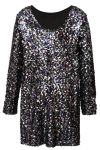 A-View - Kjole - Sequin Dress – Grey 