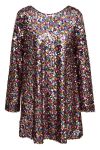 A-View - Kjole - Sequin Dress - Multi Color