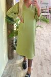 A-View - Kjole - Sima Dress - Green
